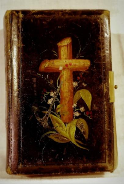 Buch, Gebetbuch, Miniatur von 1882, Andachten, Gebete, Goldschnitt #7275