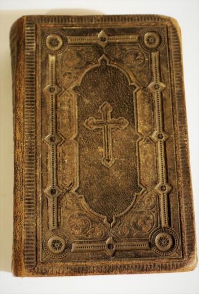 Buch, Ave Maria, 1890 Gebetbuc,h Lieder, Vespern Rotschnitt, Verlag Pustet #7274