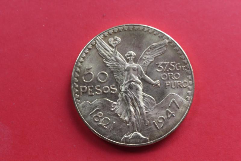 50 Pesos Gold Mexico 1947  #3269 2506