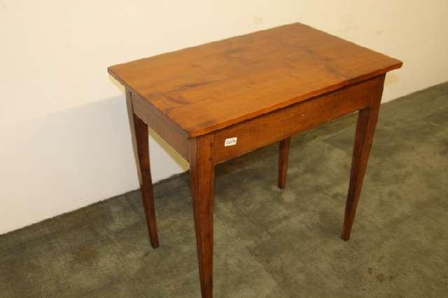 Tisch, Beistelltisch, Biedermeier um 1850, Eiche Kirschbaum #2254