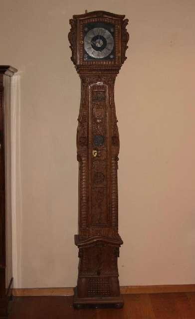 Uhr, Standuhr, Renaissance Barock um 1680, süddeutsch #2454