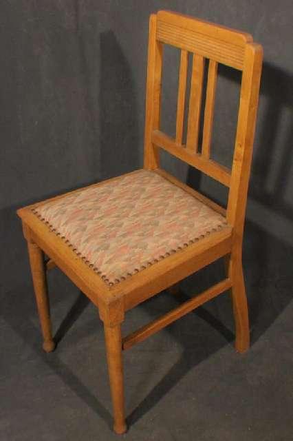 Stuhl, Art Deko um 1930, Buche, wohnfertig restauriert #2583
