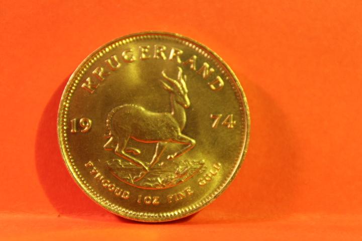 Münze Krügerrand 1 oz Gold Münze 1974  #3229