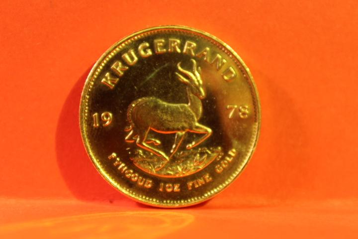 Münze Krügerrand, PP, 1 oz Gold Münze 1978  #3230