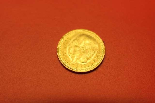 Münze 2 Pesos Gold, Mexico, Goldmünze von 1945 #3054